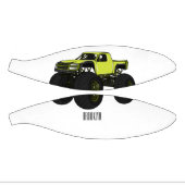 Cartoon von Monster Mini Basketball (Panele)