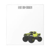 Cartoon von Monster Notizblock (Vorderseite)