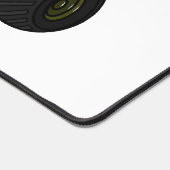 Cartoon von Monster Schreibtischunterlage (Ecke)