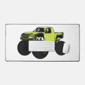 Cartoon von Monster Schreibtischunterlage (Tastatur & Maus)