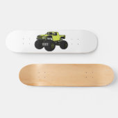 Cartoon von Monster Skateboard (Horizontal)