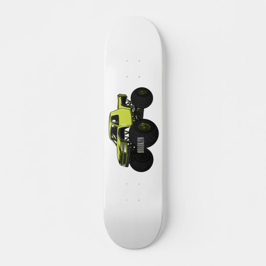 Cartoon von Monster Skateboard (Vorne)