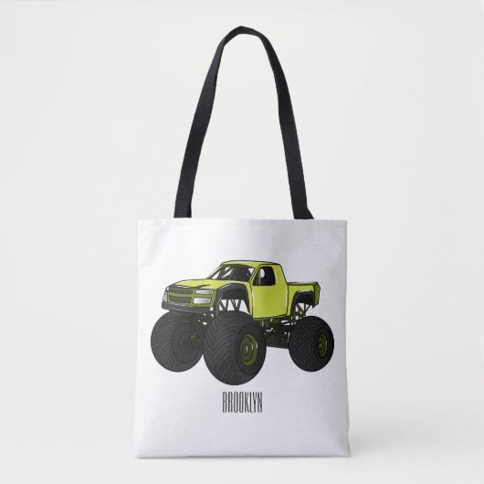 Cartoon von Monster Tasche (Vorderseite)