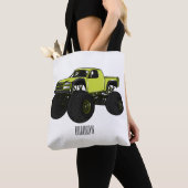 Cartoon von Monster Tasche (Von Nahem)