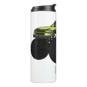 Cartoon von Monster Thermosbecher (Nach links gedreht)