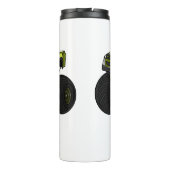 Cartoon von Monster Thermosbecher (Rückseite)