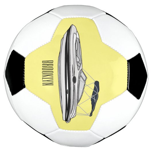 Cartoon von Motorbooten Fußball (Gedreht)