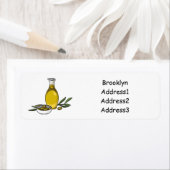 Cartoon von Olivenöl (Insitu)