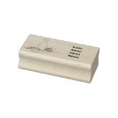 Cartoon von Olivenöl Gummistempel (Stempel)
