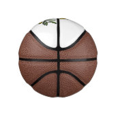 Cartoon von Olivenöl Mini Basketball (Rechts)