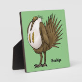 Cartoon von Salbei-Birnen Fotoplatte (Vorderseite)