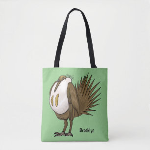 Cartoon von Salbei-Birnen Tasche