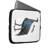 Cartoon von Vulturin-Meervögeln Laptopschutzhülle (Vorne Rechts)