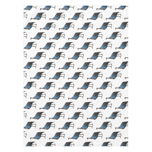 Cartoon von Vulturin-Meervögeln Tischdecke (Vorderseite)