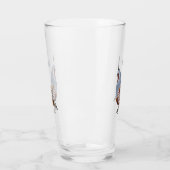 Cartoon von Wachtelvögeln Glas (Links)