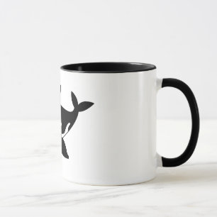 Cartoon Wal Tasse