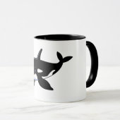 Cartoon Wal Tasse (VorderseiteRechts)