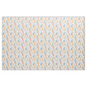 Cartoon Waldtiere. Wolf, Bär, Fuchs und Hase. Stoff (Yard (91,4 cm))