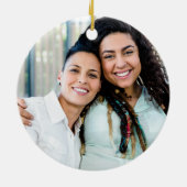 Cartoon Wallaby Custom Foto Keramik Ornament (Hinten)