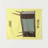 Cartoon Wandteppich (Vorderseite (Horizontal))