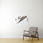 Cartoon Wandteppich (Beispiel (Horizontal))