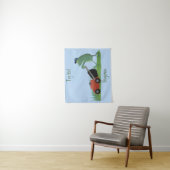 Cartoon Wandteppich (Beispiel)