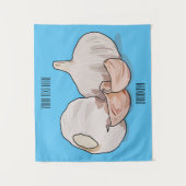 Cartoon Wandteppich (Vorderseite)