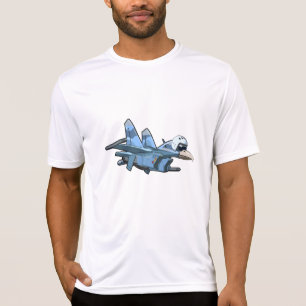 Cartoon Warbird Flugzeug T-Shirt