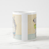 Cartoon Warthog Tasse. Jumbo-Tasse (Vorderseite)