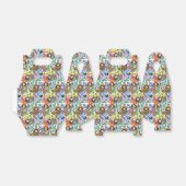 Cartoon Watercolor Sloth Pattern Geschenkschachtel (Ungefaltet)