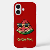 Cartoon Watermelon Case-Mate iPhone Hülle (Rückseite)
