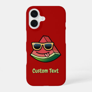 Cartoon Watermelon iPhone 16 Hülle
