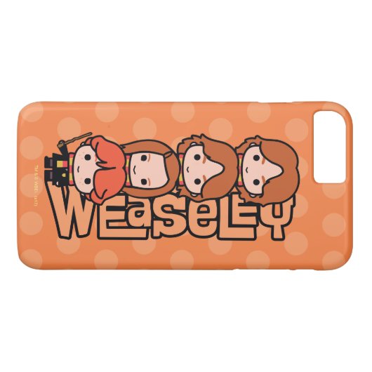 Cartoon Weasley Siblilings Graphic Case-Mate iPhone Hülle (Rückseite (Horizontal))