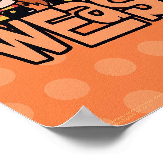 Cartoon Weasley Siblilings Graphic Poster (Ecke)