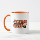 Cartoon Weasley Siblilings Graphic Tasse (Links)