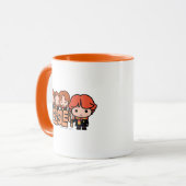 Cartoon Weasley Siblilings Graphic Tasse (Vorderseite Links)
