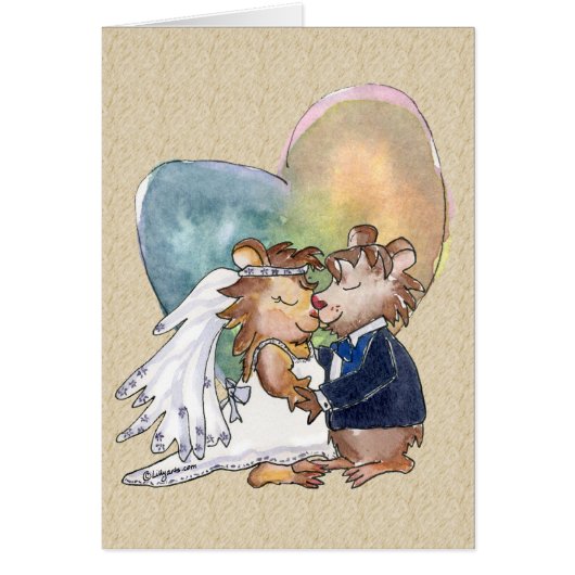 Cartoon Wedding Dance Couple (Vorne)