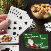 Cartoon Weihnachten Spielkarten (In Situ)