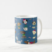 Cartoon Weihnachts-Jungtiere Kaffeetasse (VorderseiteRechts)