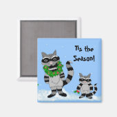 Cartoon Weihnachtsrabatte Magnet (Vorderseite/Rückseite)