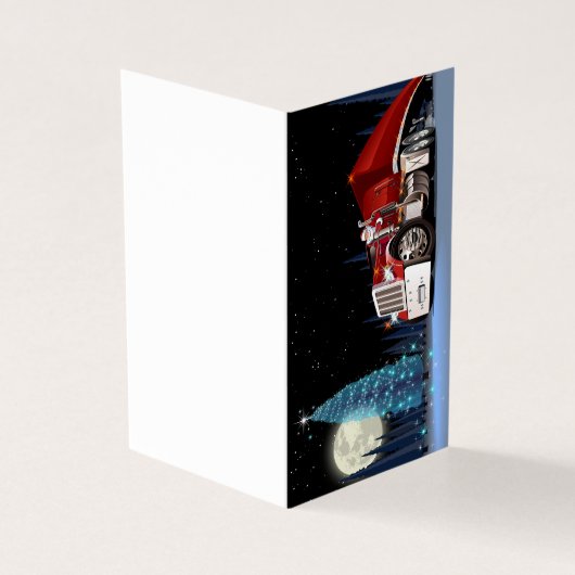 Cartoon Weihnachtswagen (Vorderseite)