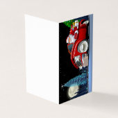 Cartoon Weihnachtswagen (Vorderseite)