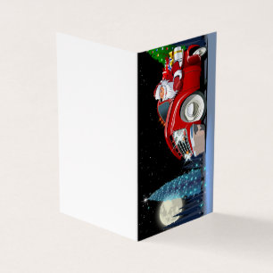 Cartoon Weihnachtswagen