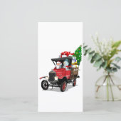 Cartoon Weihnachtswagen (Stehend Vorderseite)