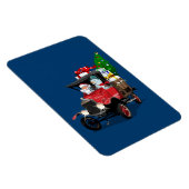 Cartoon Weihnachtswagen Magnet (Rechte Seite)