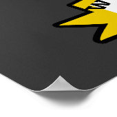 CARTOON weltbest PODIATRISTFRAUEN Poster (Ecke)