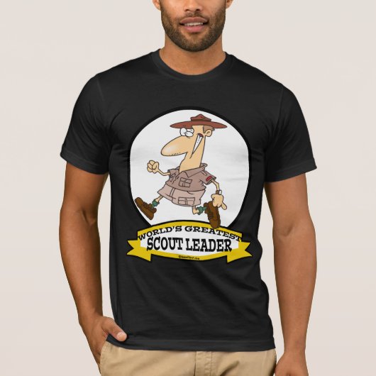 CARTOON weltbester SCHOTTENFÜHRER T-Shirt (Vorderseite)