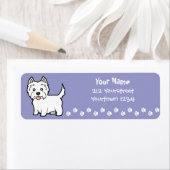 Cartoon West Highland White Terrier (Insitu)