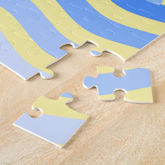 Cartoon Whale und Waves Puzzle (Seite)