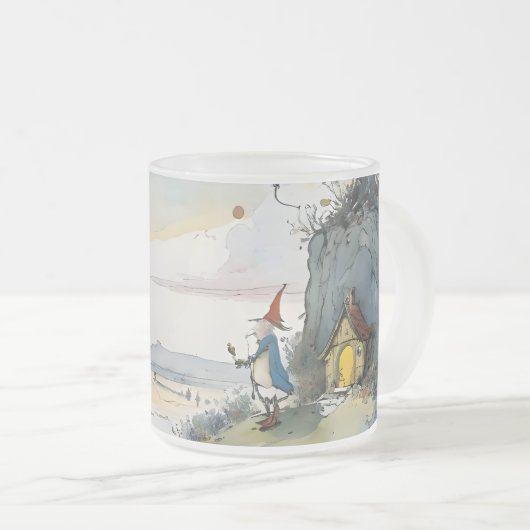 Cartoon wizard dreamscape mattglastasse (VorderseiteRechts)